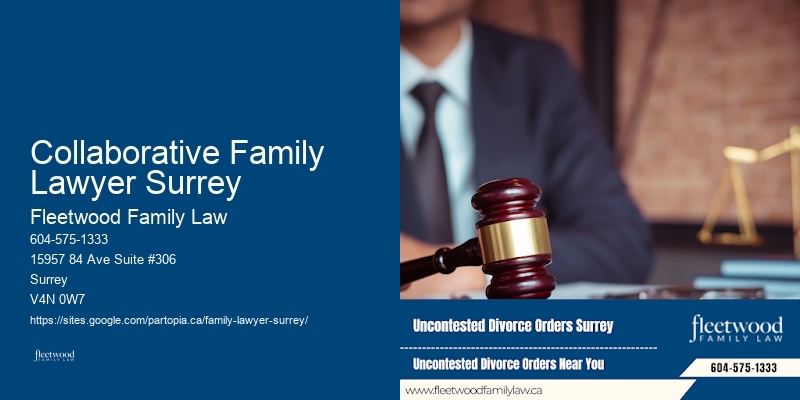 Collaborative Family Lawyer Surrey