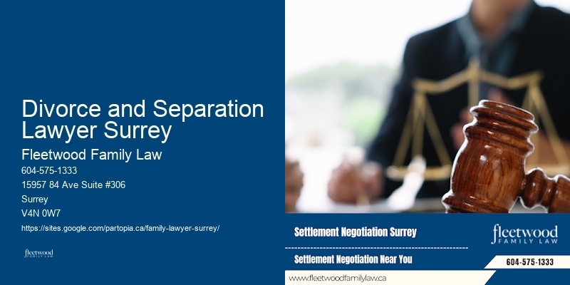 Exceptional Family Lawyer Divorce and Separation Lawyer Surrey