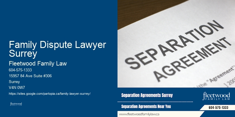 Family Dispute Lawyer Surrey