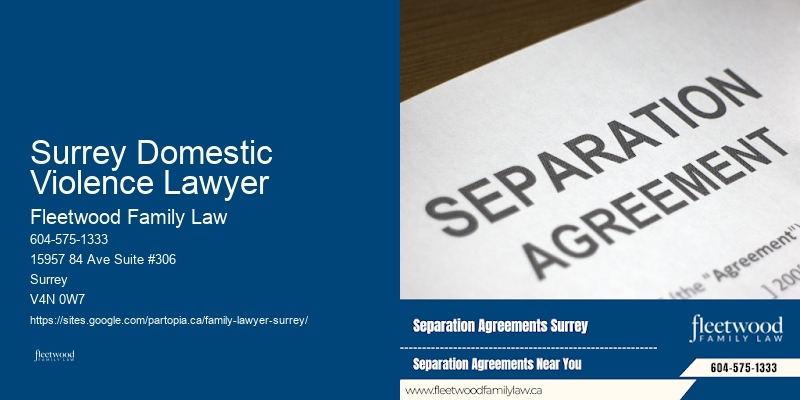 Surrey Domestic Violence Lawyer