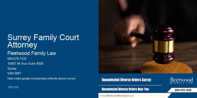 Surrey Family Court Attorney