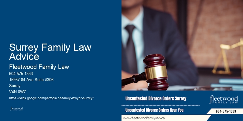 Surrey Family Law Advice