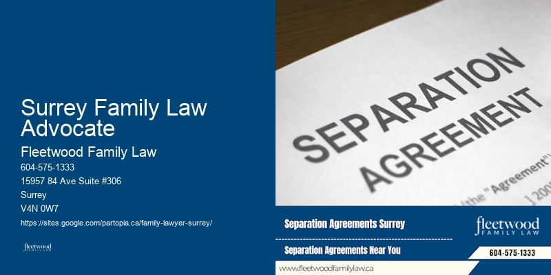 Surrey Family Law Advocate