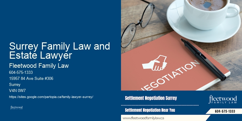 Surrey Family Law and Estate Lawyer