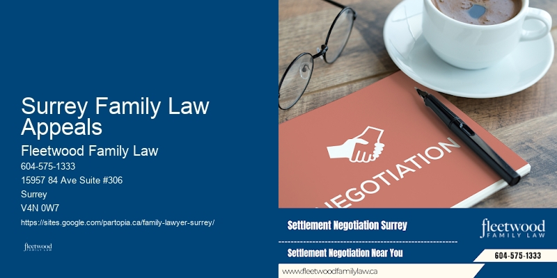 Surrey Family Law Appeals