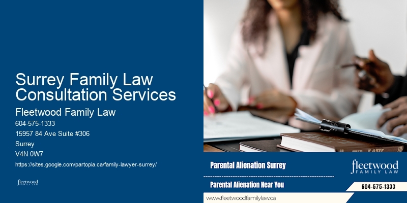 Affordable Family Lawyer Surrey Family Law Consultation Services