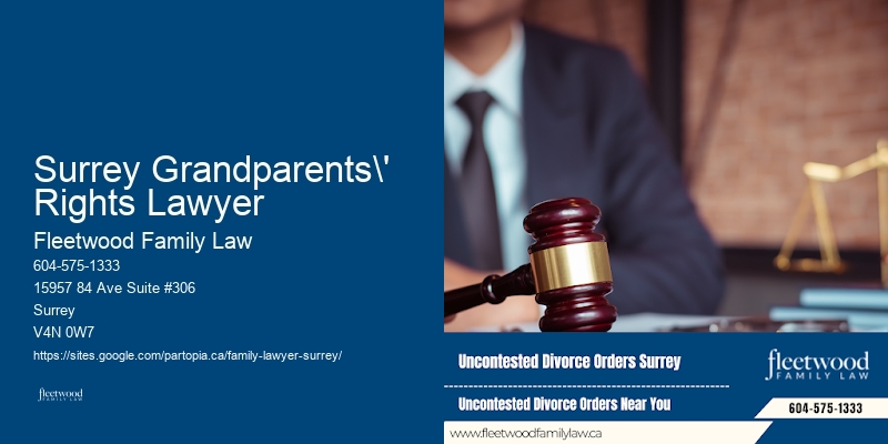 Surrey Grandparents' Rights Lawyer