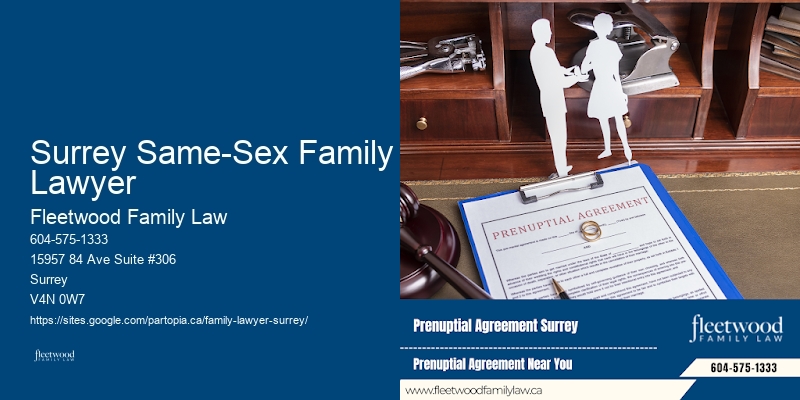 Family Dispute Lawyer Surrey Same-Sex Family Lawyer