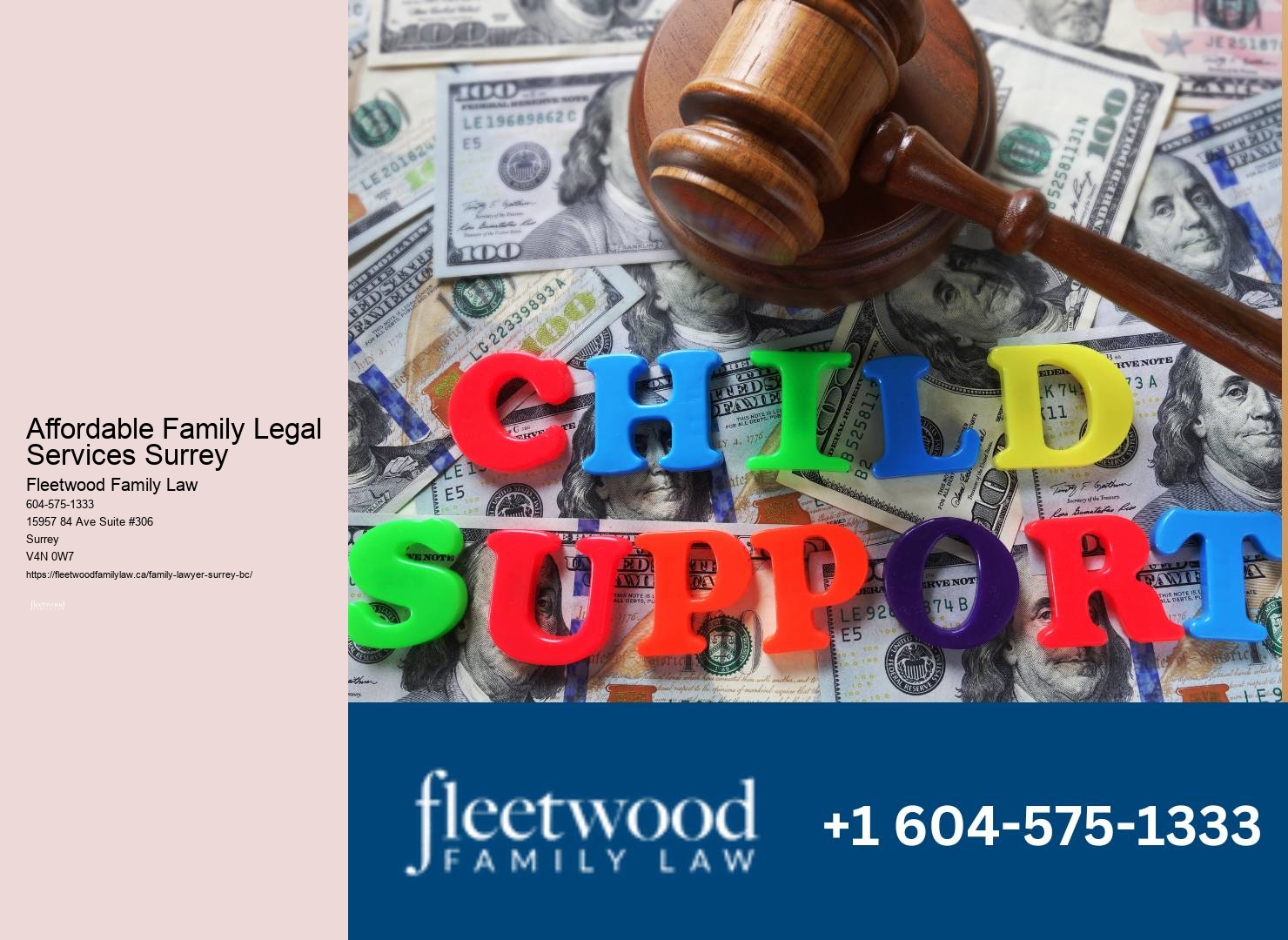Leading Family Lawyer Affordable Family Legal Services Surrey