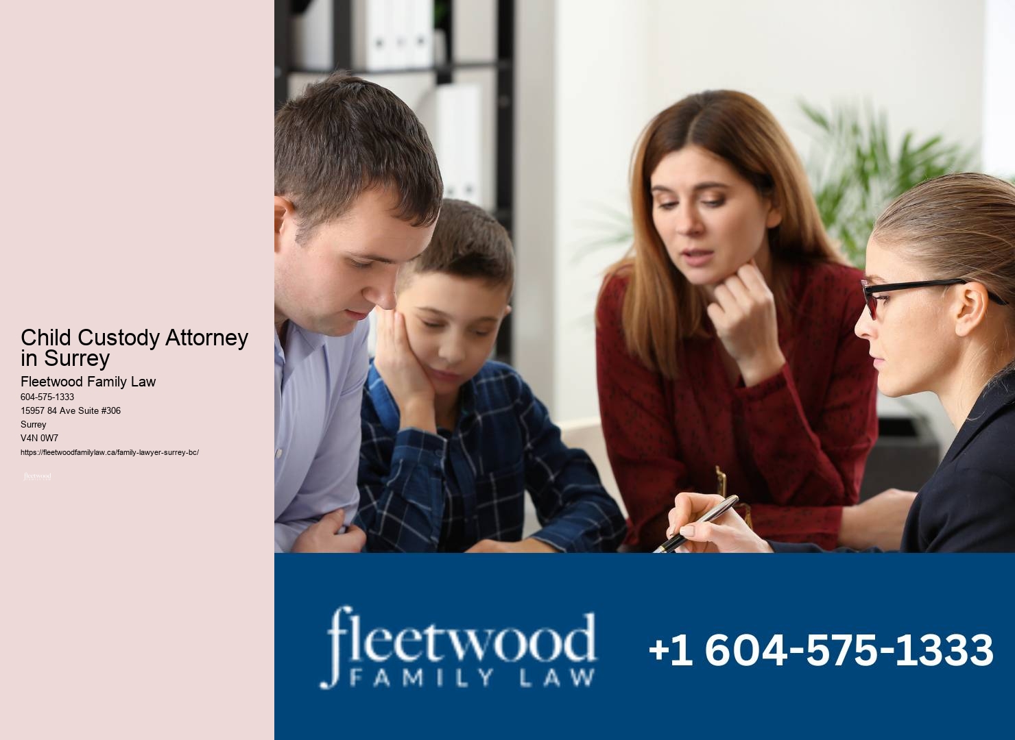 Postnuptial Agreements Child Custody Attorney in Surrey