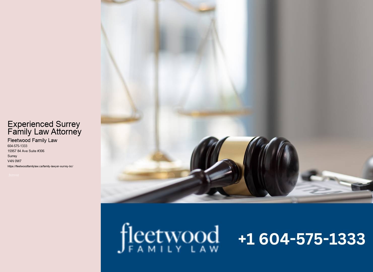 Experienced Surrey Family Law Attorney Spousal Maintenance Lawyer