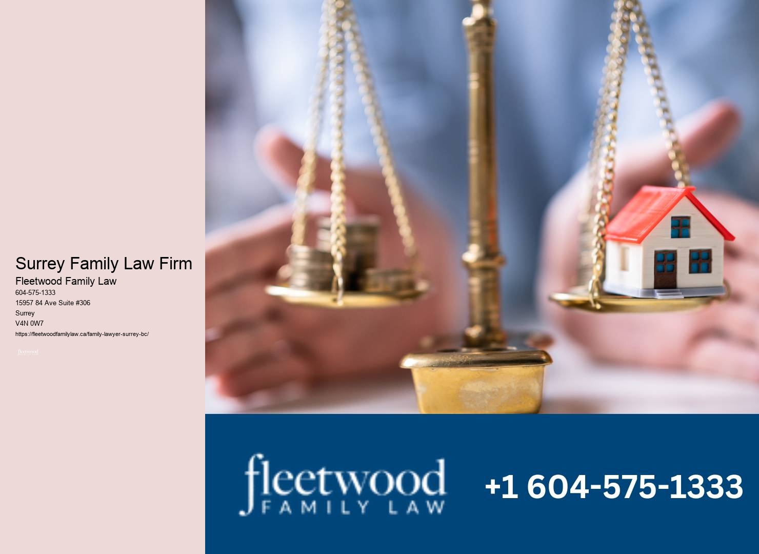 Divorce and Family Law Surrey Family Law Firm