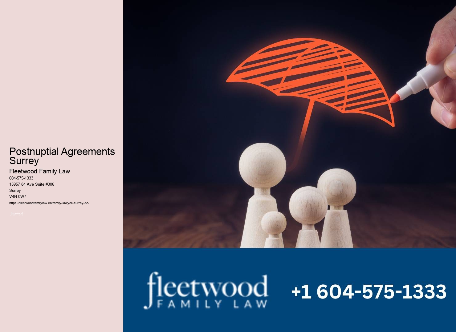 Child Custody Specialists Postnuptial Agreements Surrey