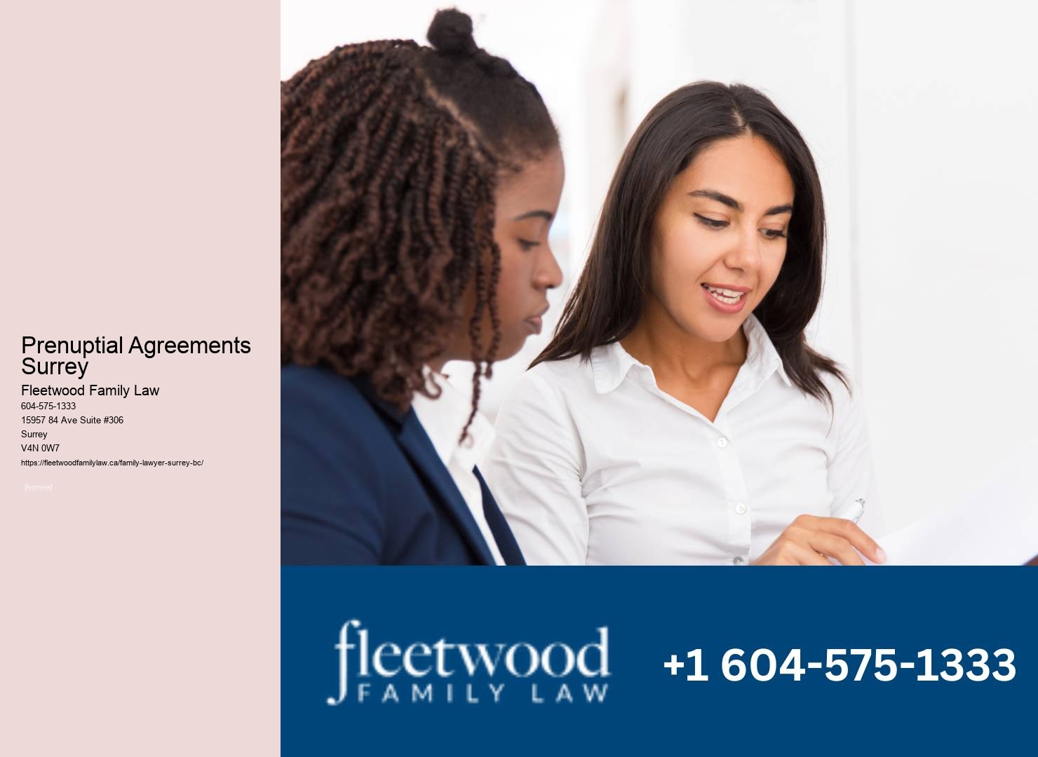 Child Custody Legal Experts Prenuptial Agreements Surrey