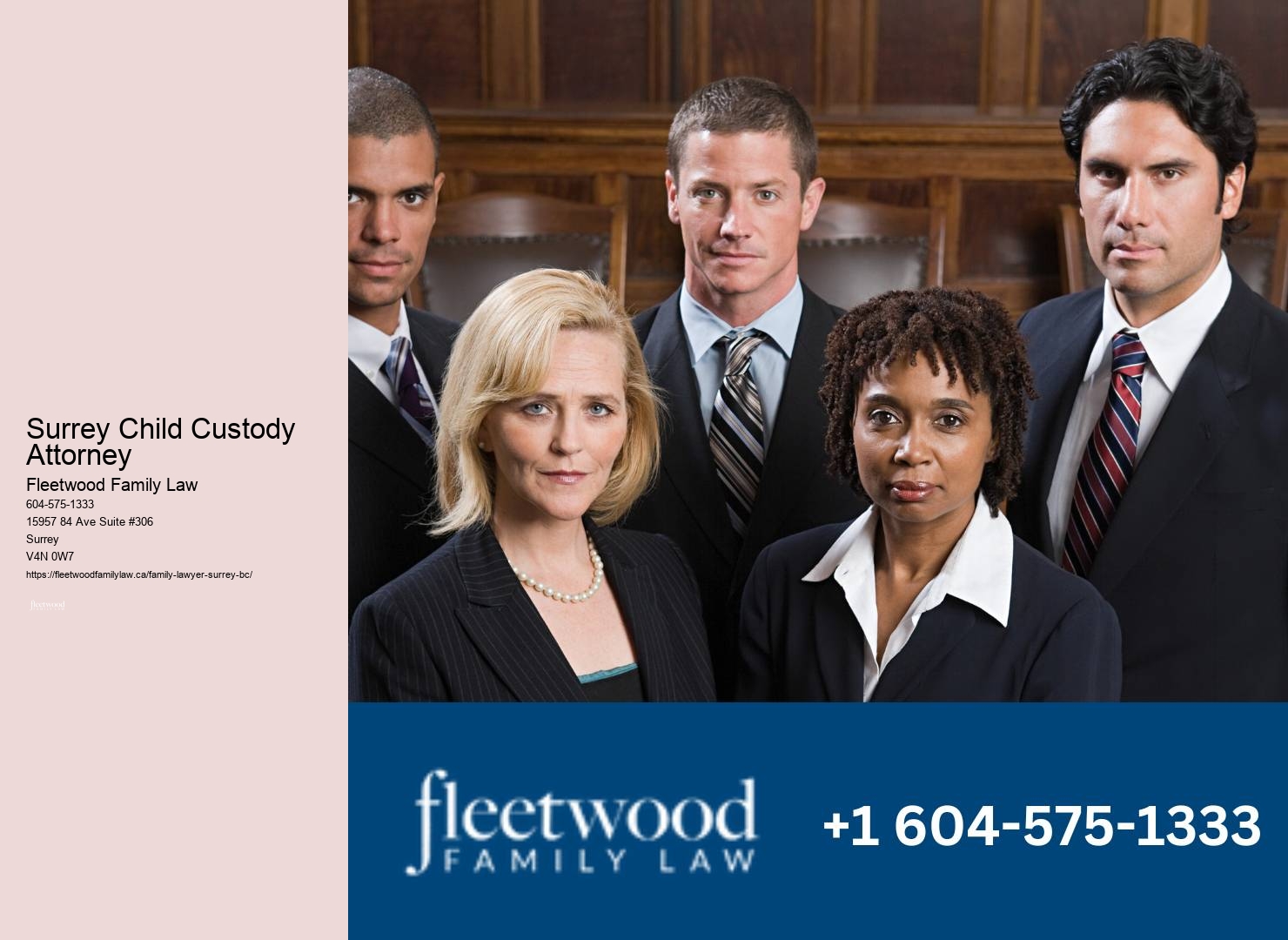 Surrey Child Custody Attorney Custody Lawyer