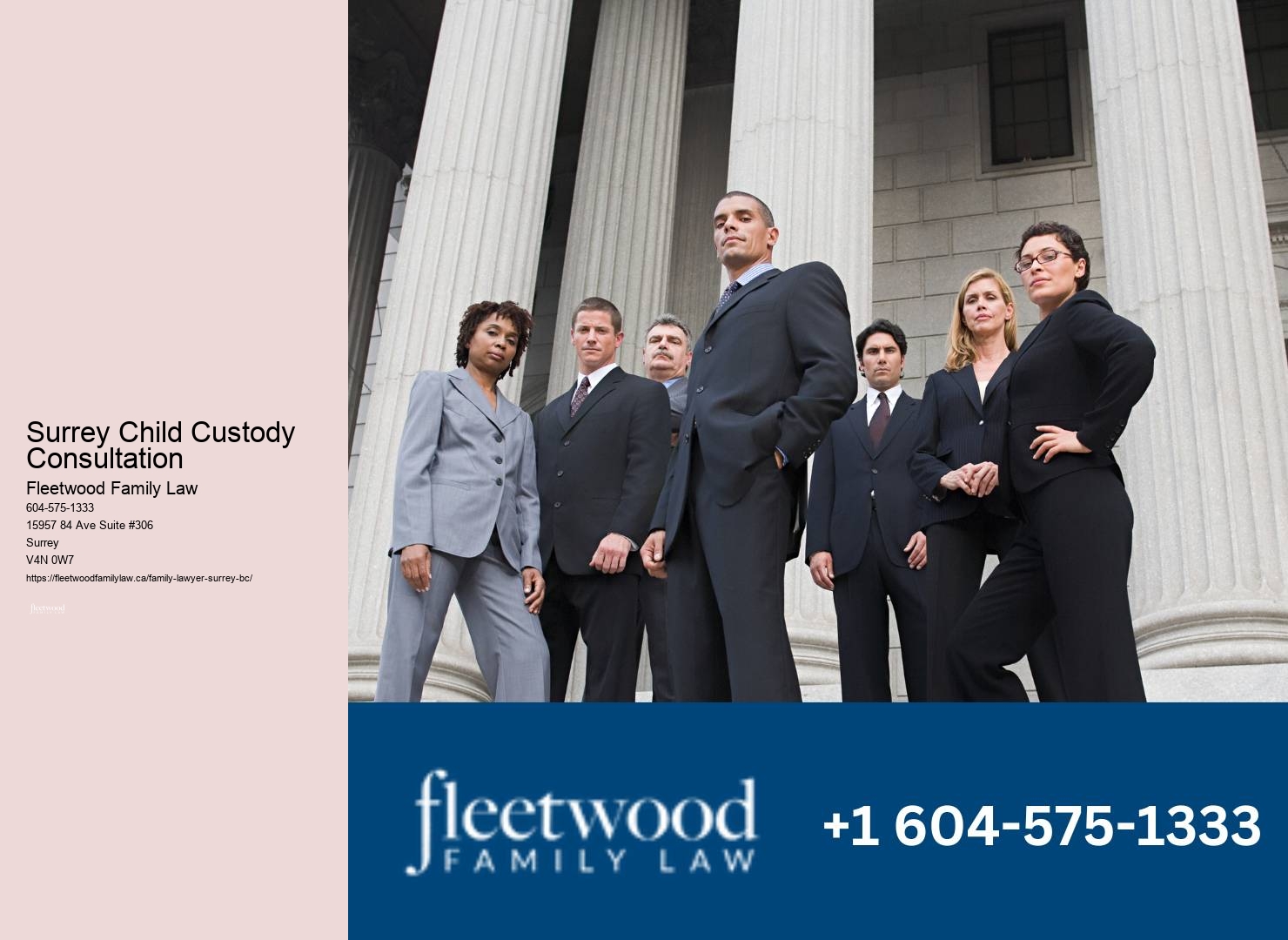 Surrey Child Custody Consultation Family Law Advice Free