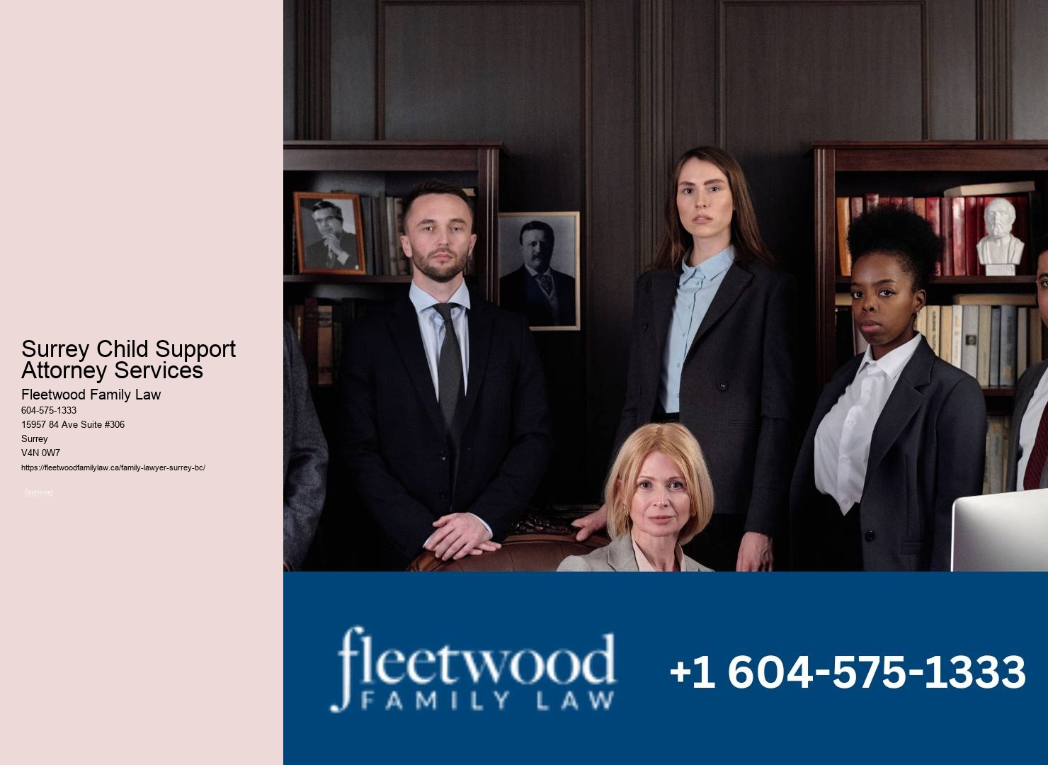Surrey Child Support Attorney Services Child Custody Attorneys