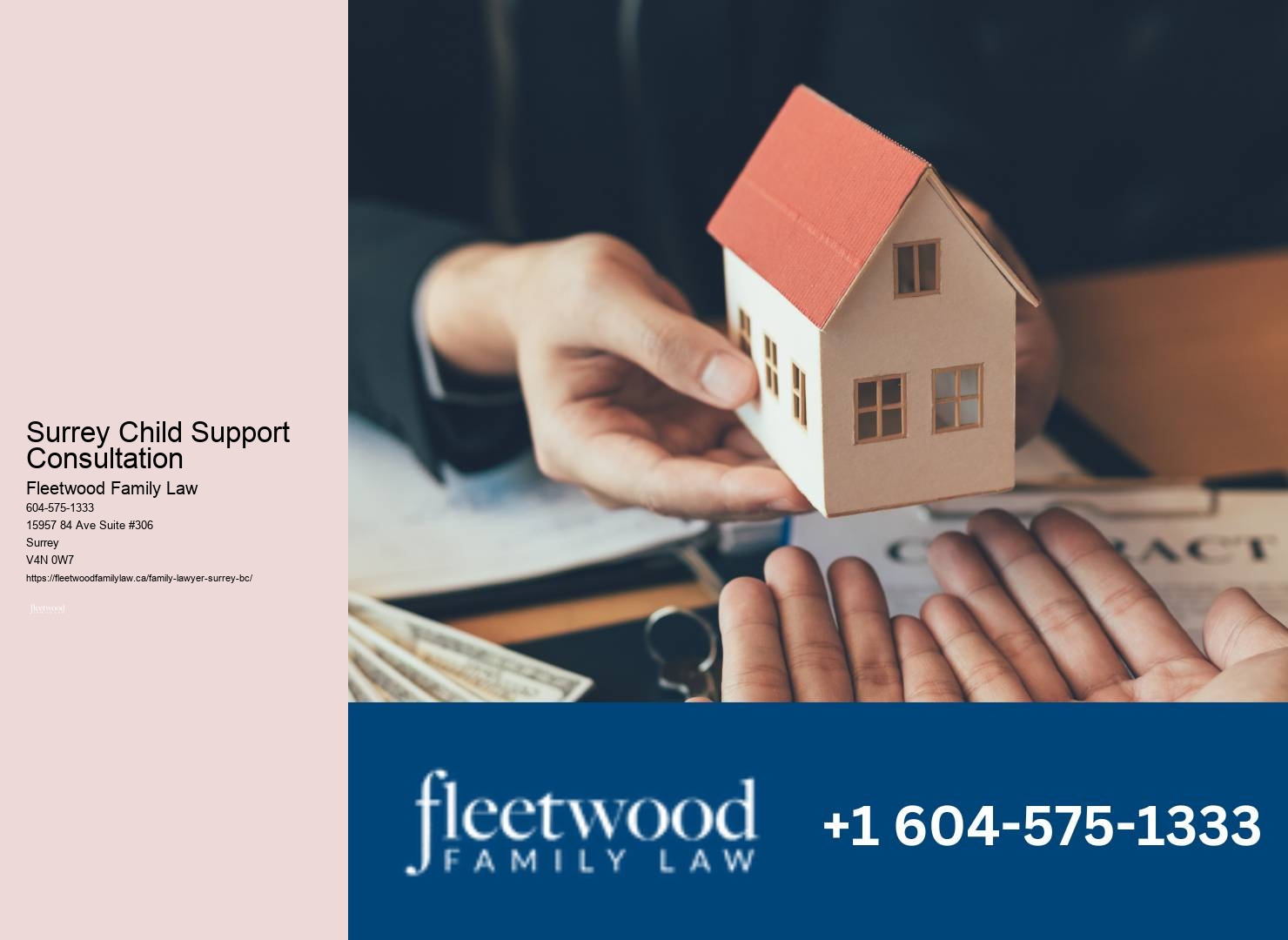 Surrey Child Support Consultation Annulment Lawyer