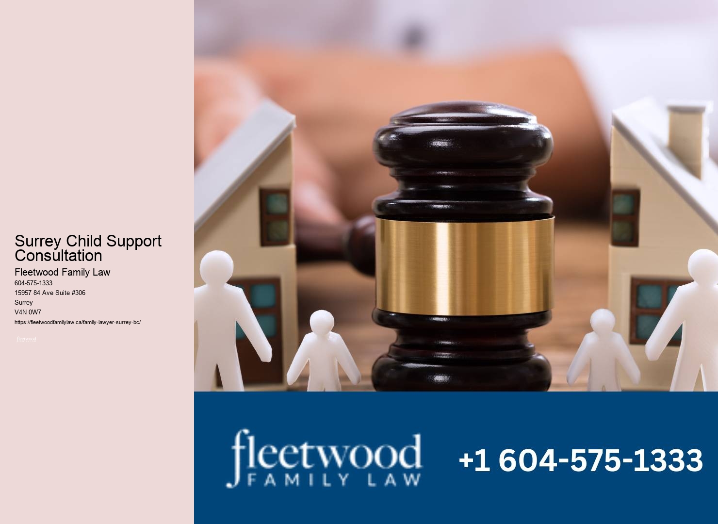 Surrey Child Support Consultation Adoption Legal Consultation