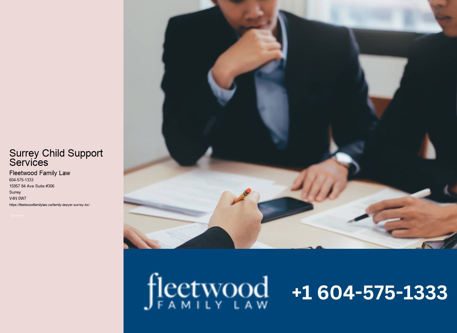 Surrey Child Support Services Family Law Advice Centre