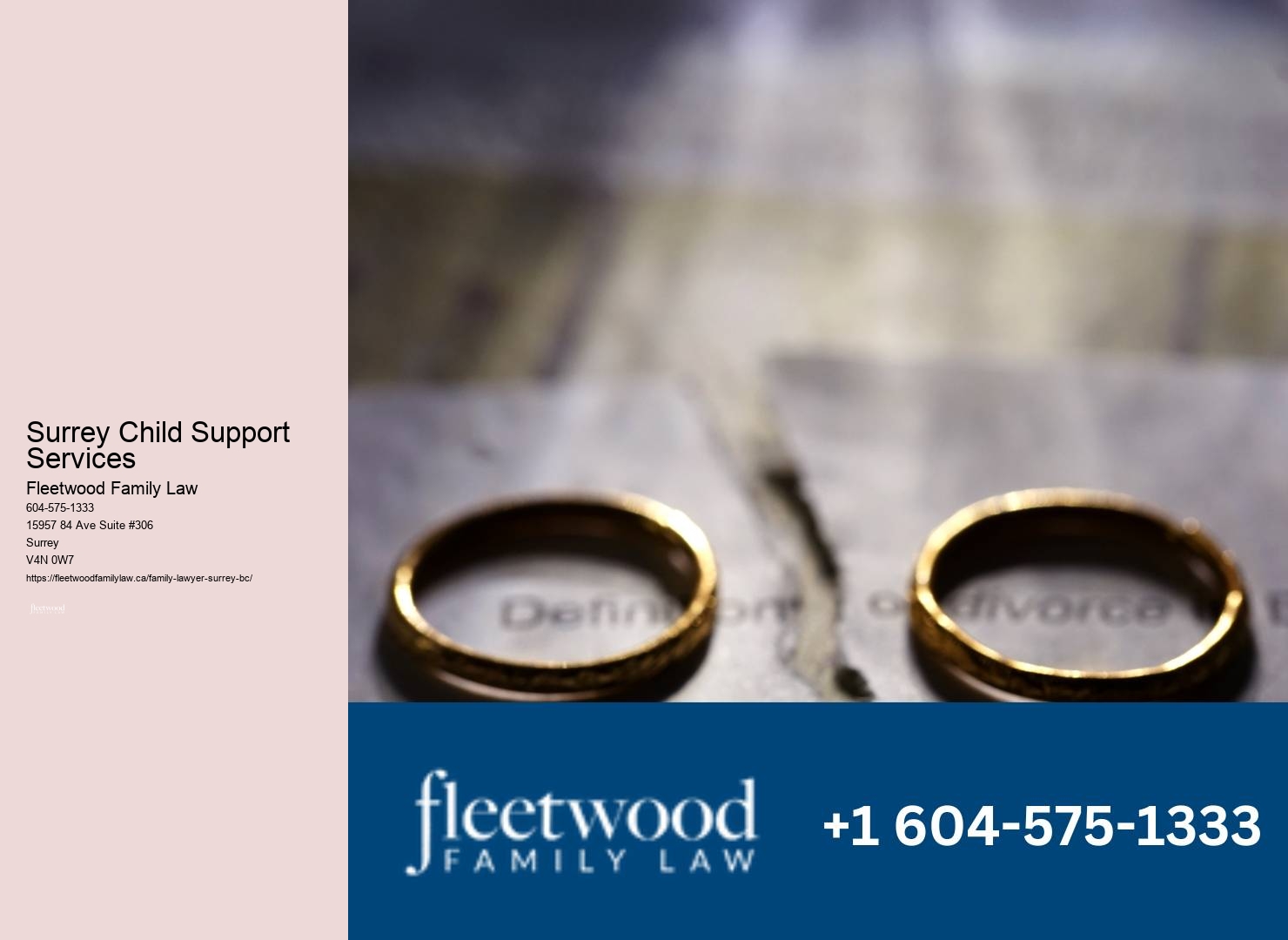 Surrey Child Support Services LGBT Family Law
