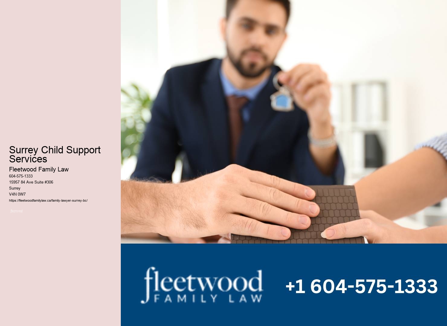 Surrey Child Support Services Prenuptial Agreement Lawyer