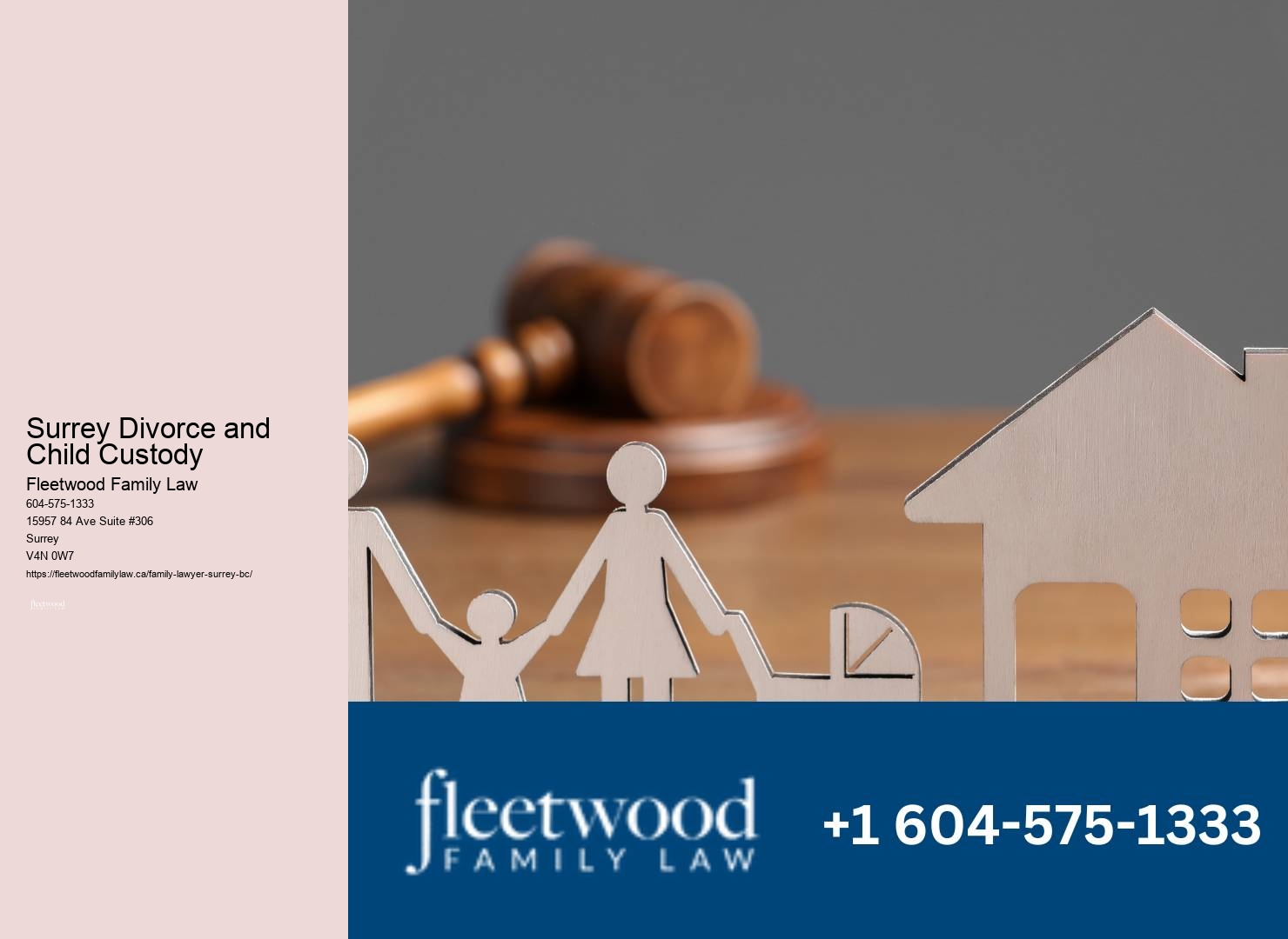 Surrey Divorce and Child Custody Prenuptial Agreement Lawyer