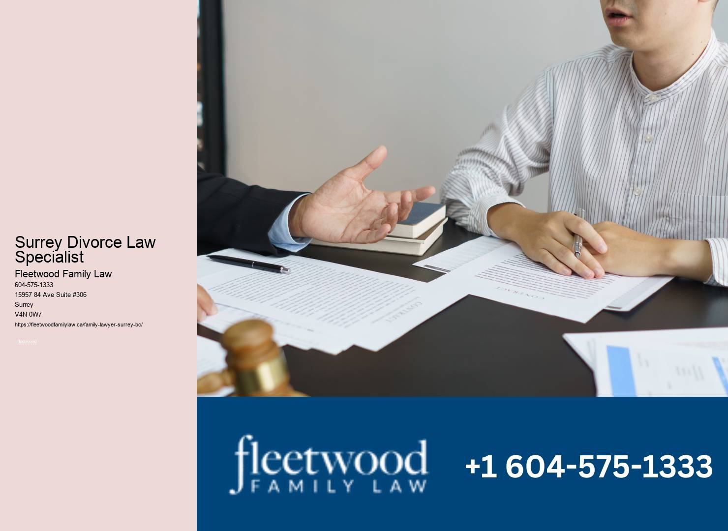 Surrey Divorce Law Specialist Family Legal Support