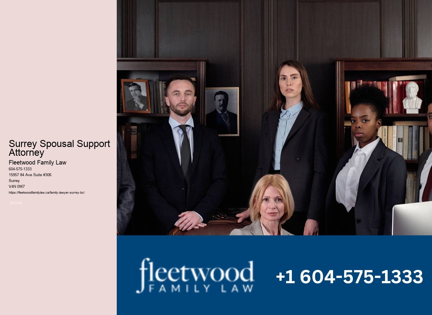 Surrey Spousal Support Attorney Adoption Process Lawyer