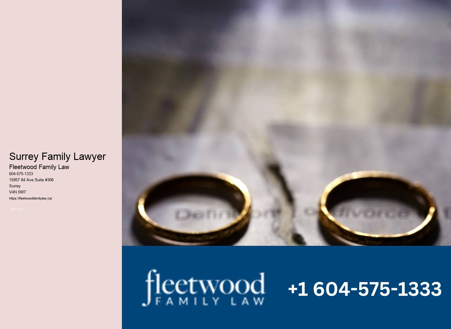 Trusted Surrey Family Lawyer Divorce Lawyer Recommendations