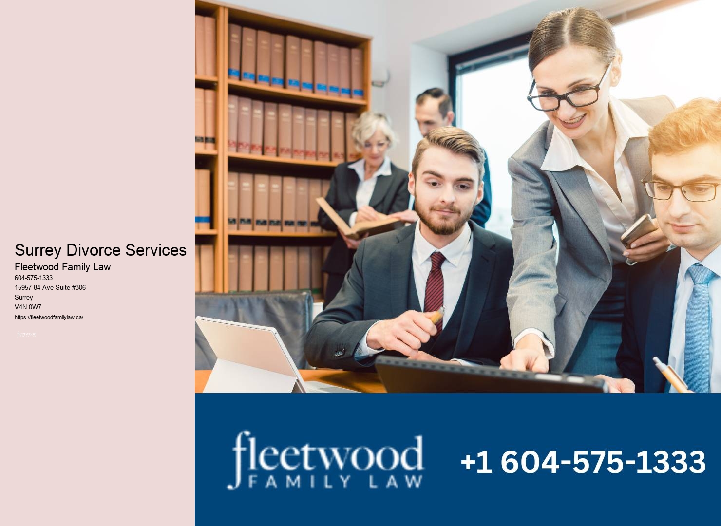 Surrey Divorce Services Family Law Legal Support