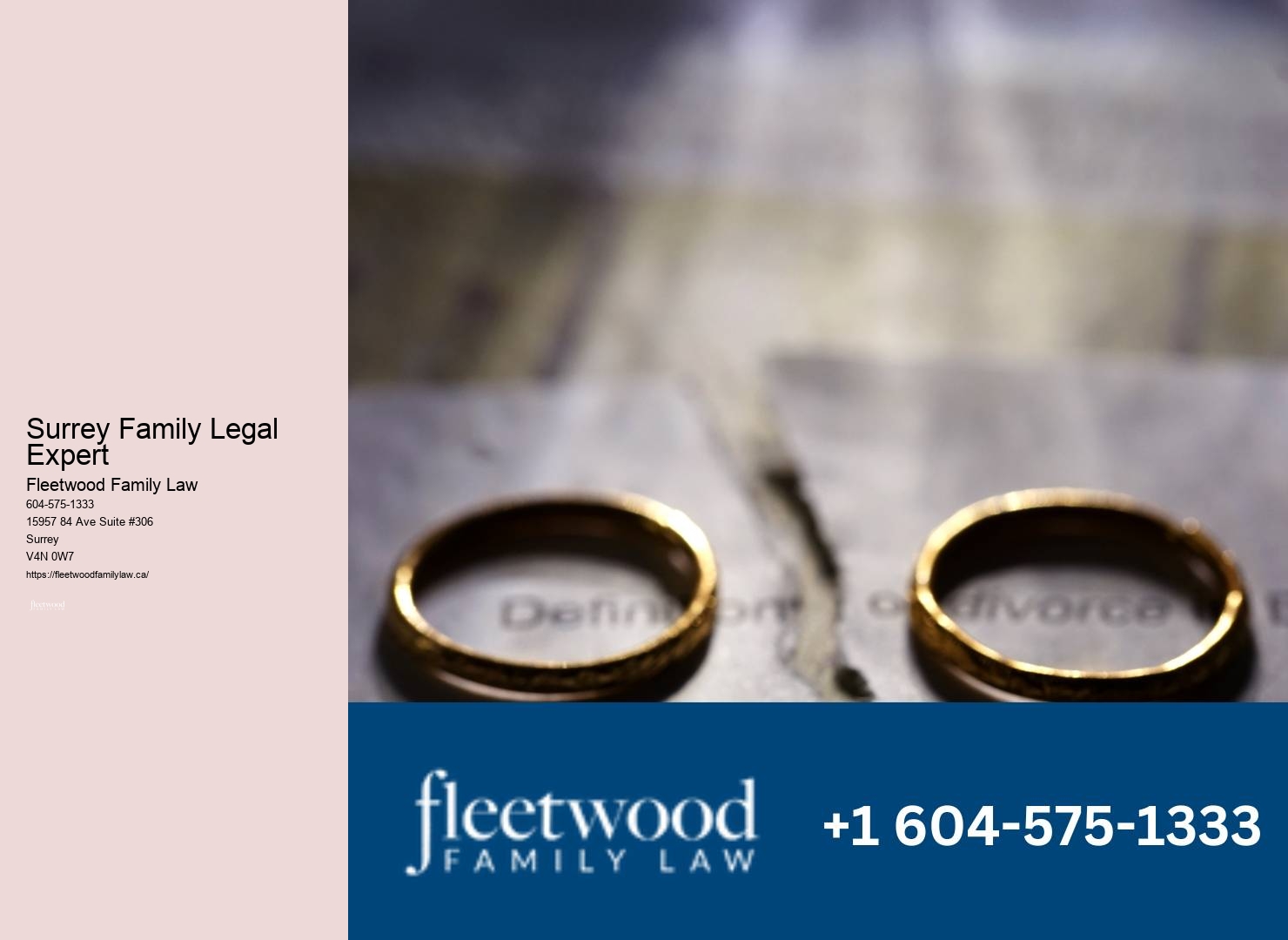 Experienced Family Lawyer Surrey Family Legal Expert