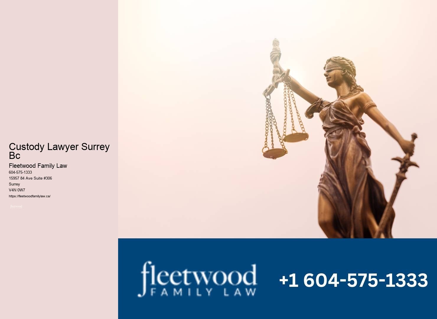 Dependable family lawyer Surrey