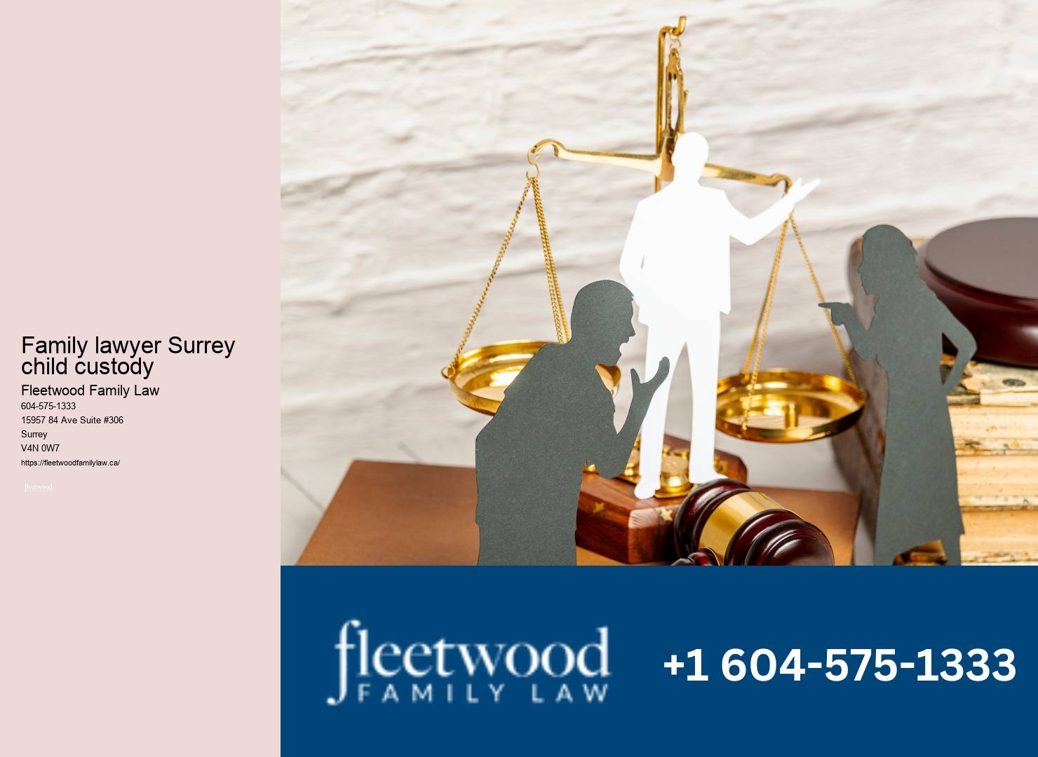 Family lawyer Surrey child support