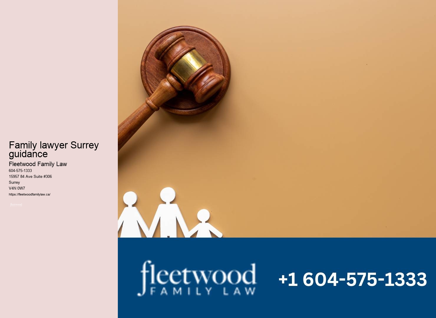 Trusted family lawyer advice in Surrey