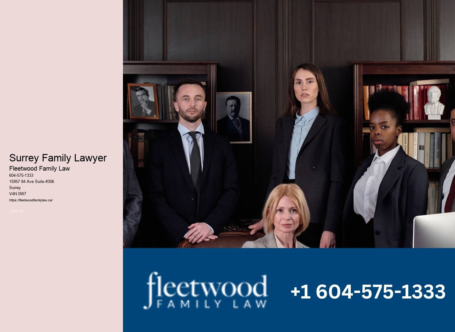 Family lawyer pricing packages